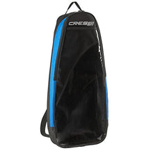 Cressi Palau Traveling Premium Snorkel Set, Panoramic Wide View Adult Diving Snorkeling Mask, Desert Dry Snorkel, Adjustable Fins, Travel Gear Bag - Metallic Blue - Large/X-Large