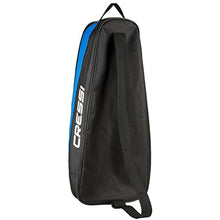 Cressi Palau Traveling Premium Snorkel Set, Panoramic Wide View Adult Diving Snorkeling Mask, Desert Dry Snorkel, Adjustable Fins, Travel Gear Bag - Metallic Blue - Large/X-Large