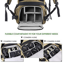 Waterproof Camera Backpack or Canvas Camera Bag