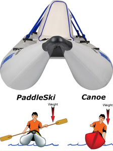 PaddleSki™ Inflatable Sailing Kayak Quicksail