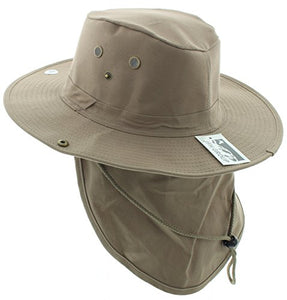 Boonie Hat With Neck Flap 