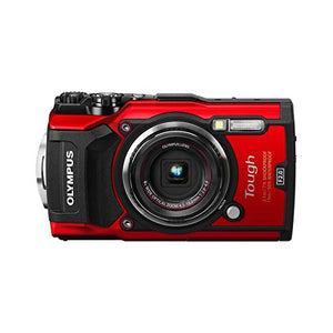 Olympus TG-5 Waterproof Camera with 3-Inch LCD, Red