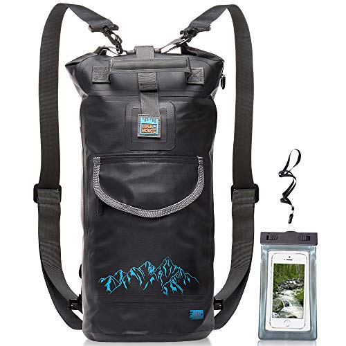 Luck route Waterproof Dry Bag with Backpack Straps and Pockets