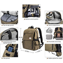 Waterproof Camera Backpack or Canvas Camera Bag