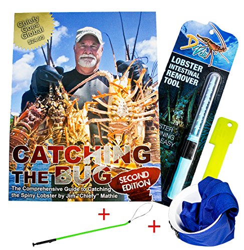 Dixie Divers Deluxe Lobster Season Kit - Catching The Bug 2nd ED, Lobster Inn, Green Snare, Intestinal Remover Gauge