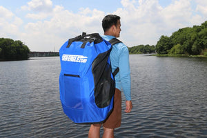 Blue Backpack for SUPs. Kayaks, SE9