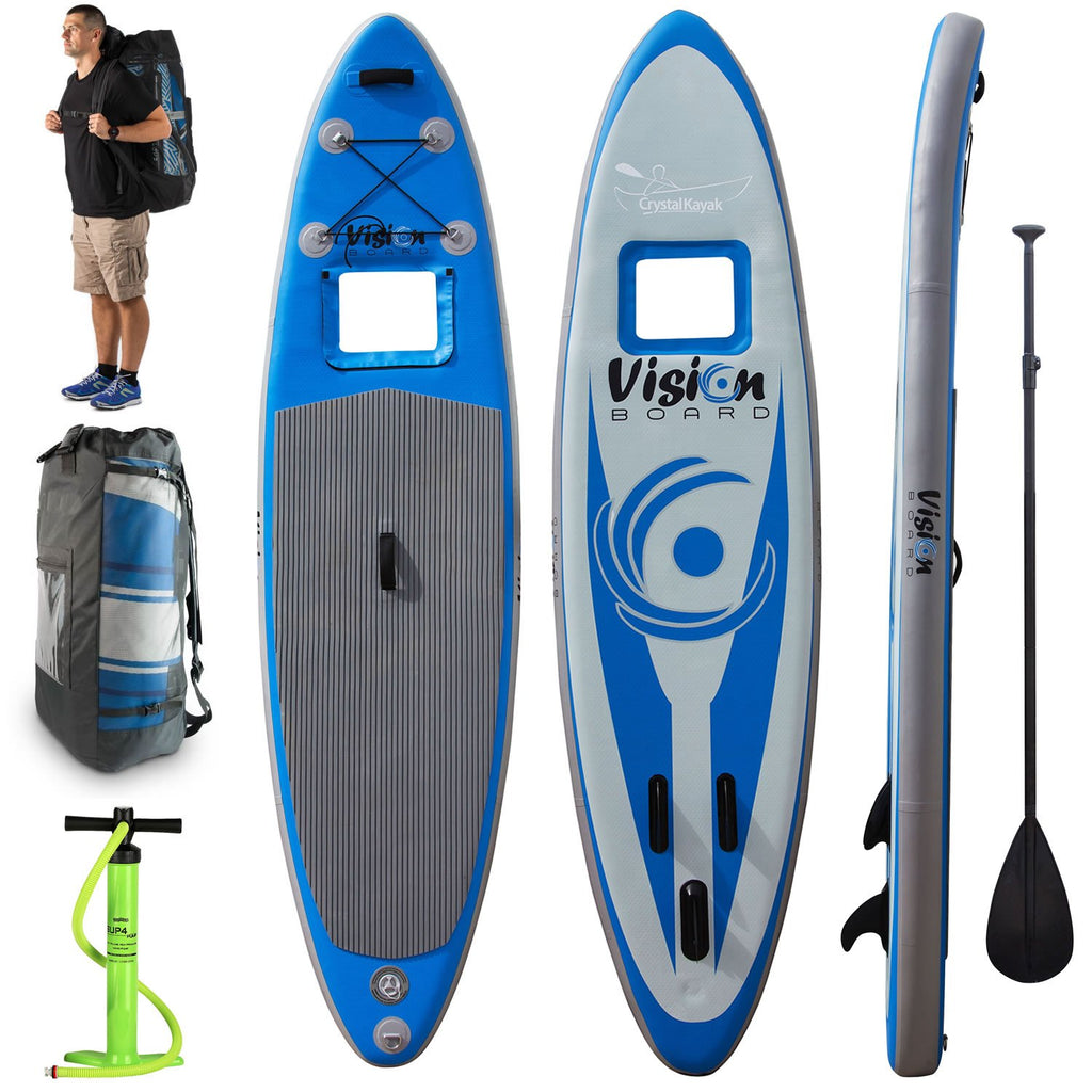 The Vision Board™ – 10ft Inflatable Paddleboard (SUP) – Aquatech Life LLC